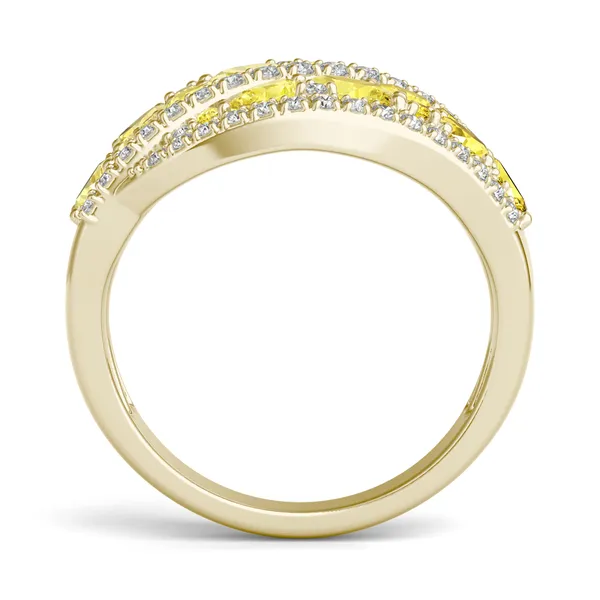 Fancy Yellow Amoret Ring