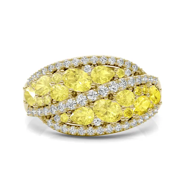 Fancy Yellow Amoret Ring