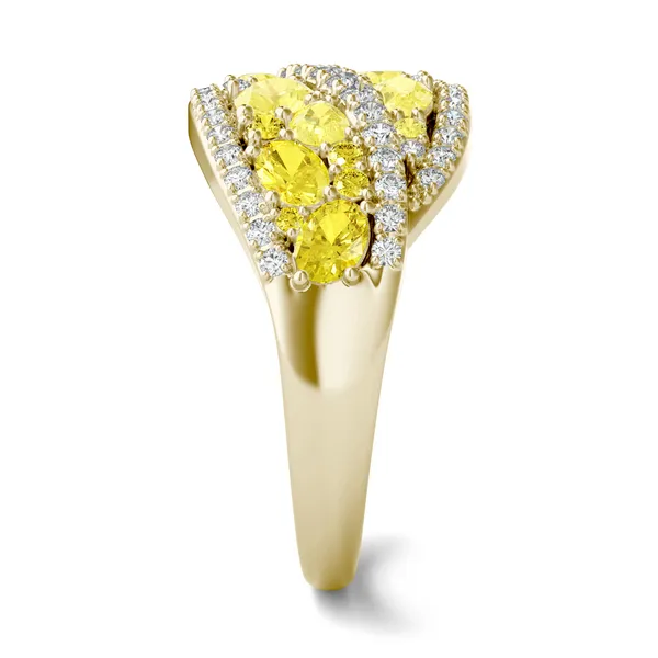 Fancy Yellow Amoret Ring