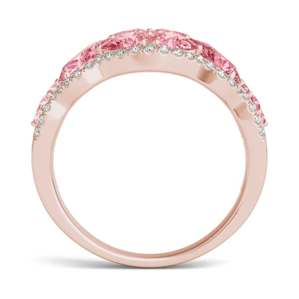 Fancy Pink Portia Ring