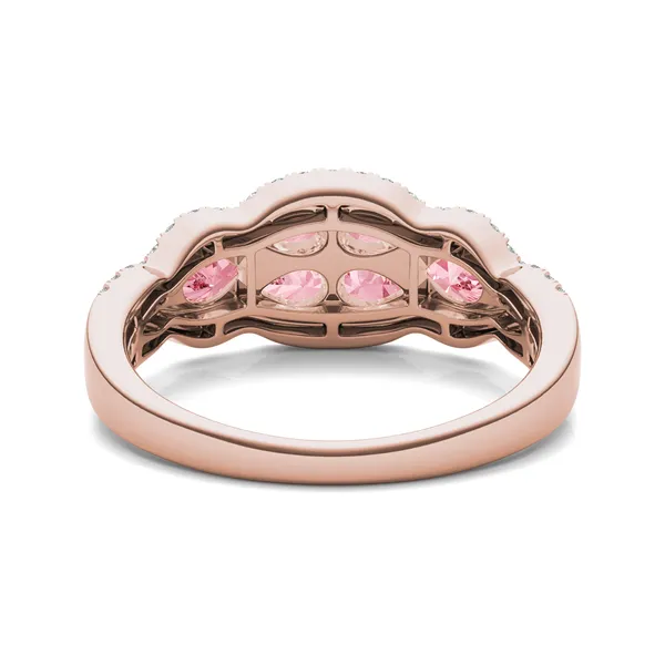 Fancy Pink Portia Ring