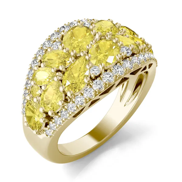 Fancy Yellow Cressida Ring