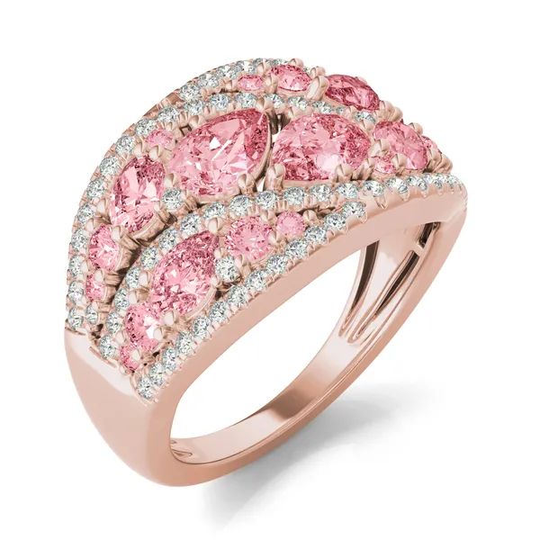 Fancy Pink Solene Ring