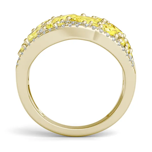 Fancy Yellow Solene Ring