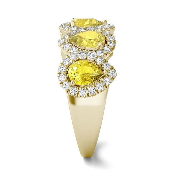 Fancy Yellow Freya Five-Stone Ring