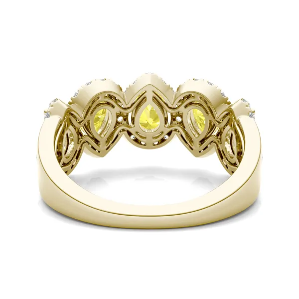 Fancy Yellow Freya Five-Stone Ring