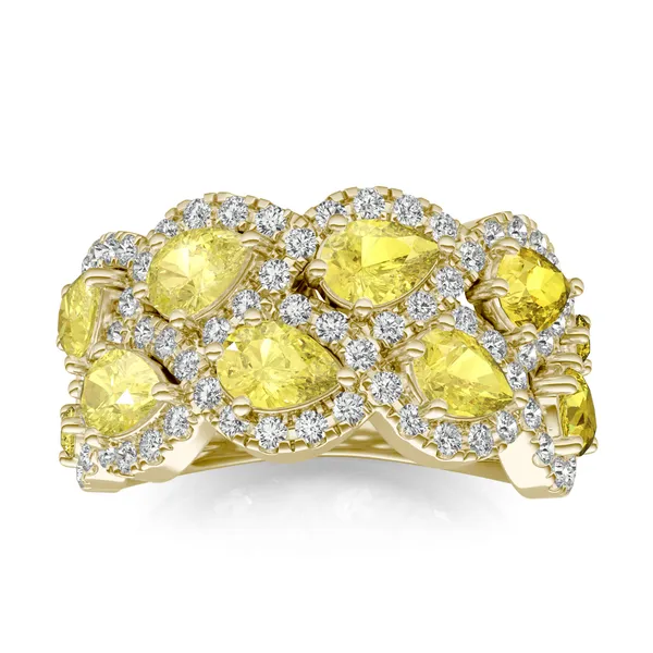 Fancy Yellow Nyssa Ring