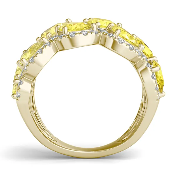 Fancy Yellow Nyssa Ring