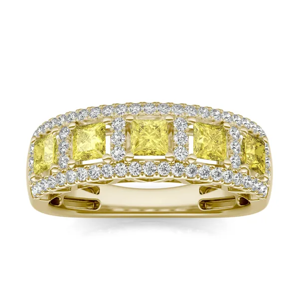 Fancy Yellow Liv Princess Ring