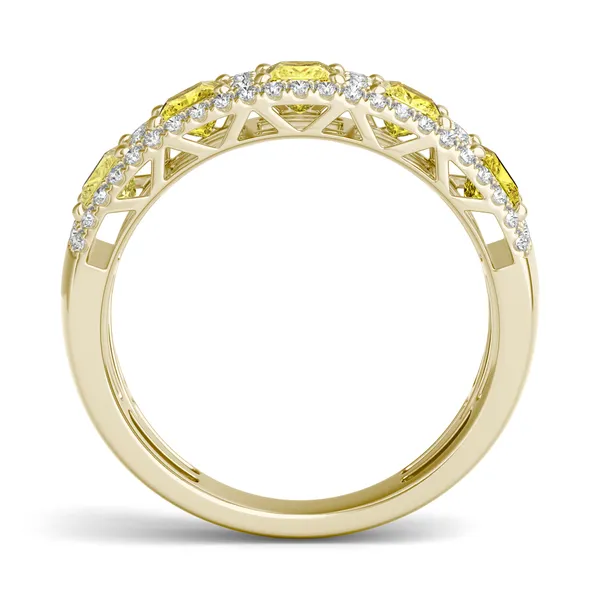 Fancy Yellow Liv Princess Ring