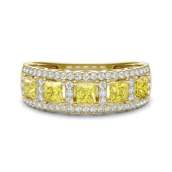 Fancy Yellow Liv Princess Ring