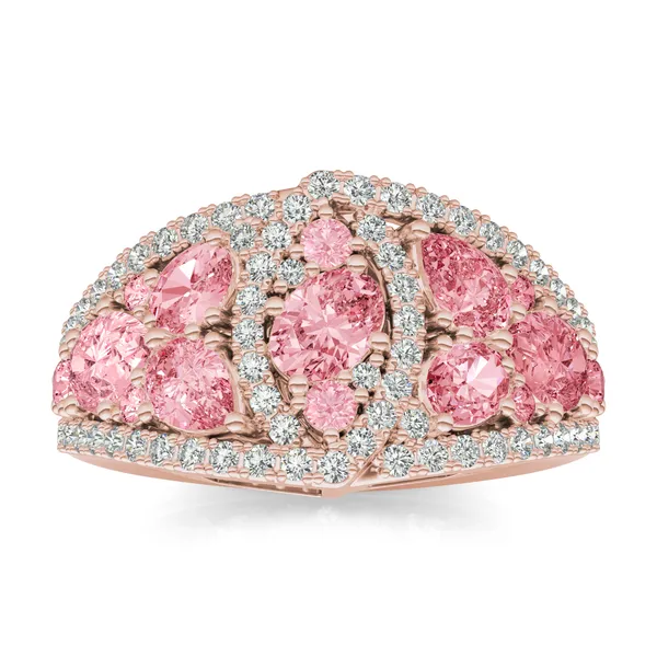 Fancy Pink Theodora Ring