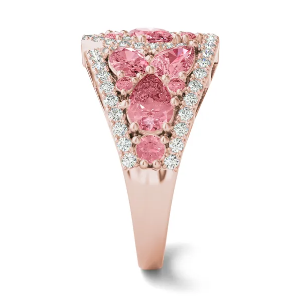 Fancy Pink Theodora Ring