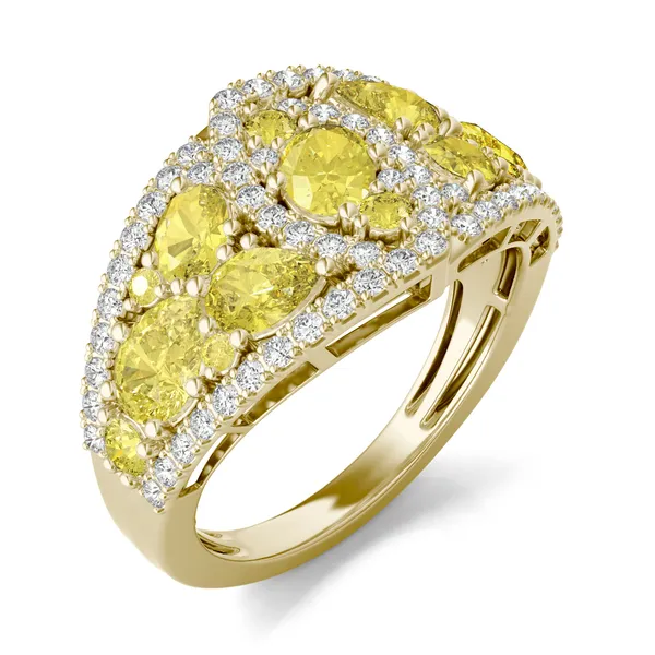 Fancy Yellow Theodora Ring