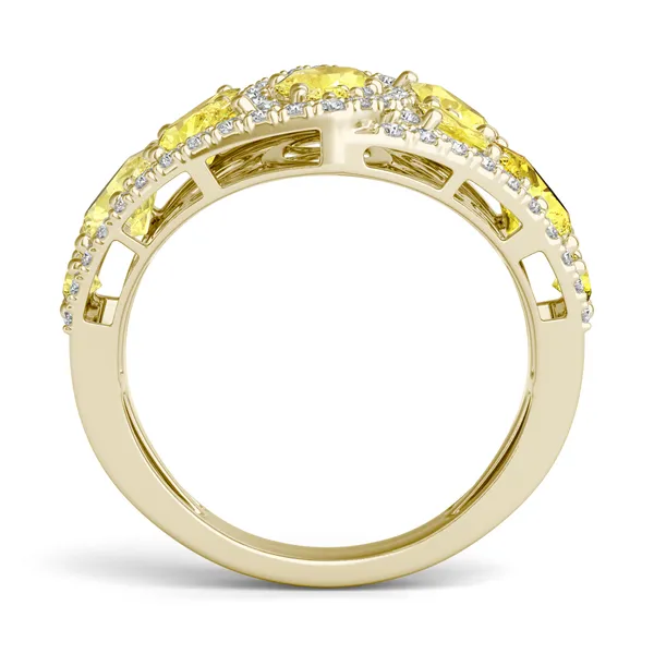 Fancy Yellow Theodora Ring