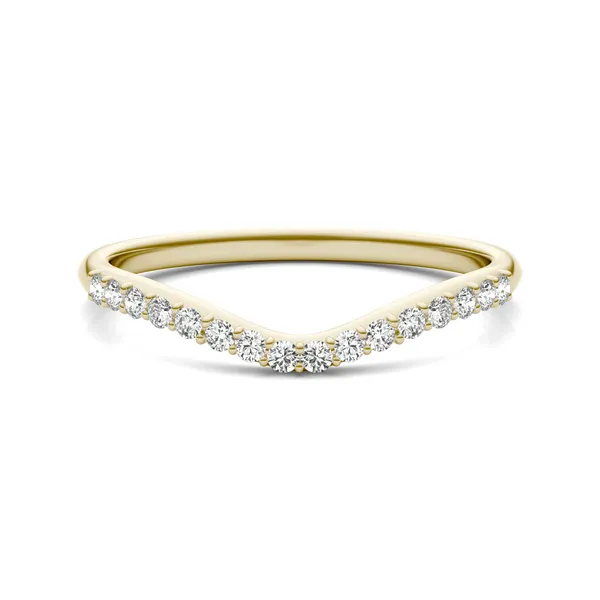 Cushion Signature Accented Halo Petite Matching Band