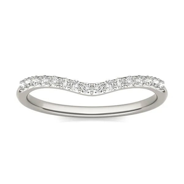 Cushion Signature Accented Halo Petite Matching Band