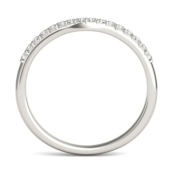 Cushion Signature Accented Halo Petite Matching Band