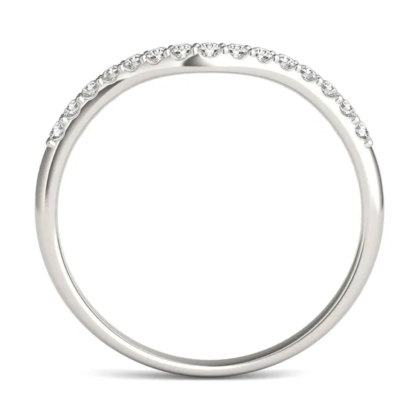 Oval Signature Accented Halo Petite Matching Band