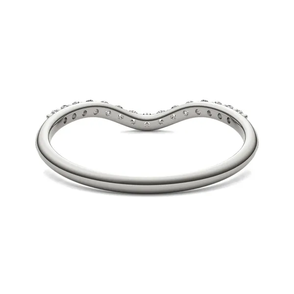 Oval Signature Accented Halo Petite Matching Band