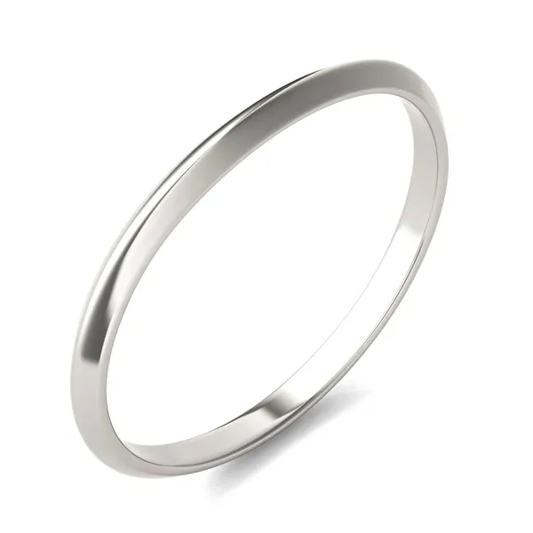 Round Brilliant Signature Solitaire Classic Matching Band