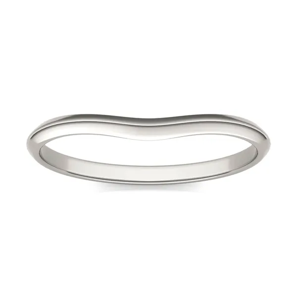 Oval Signature Solitaire Classic Matching Band