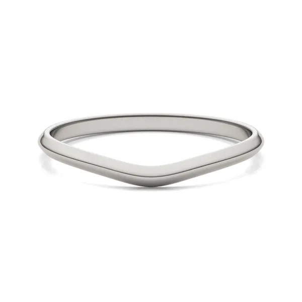 Oval Signature Solitaire Classic Matching Band