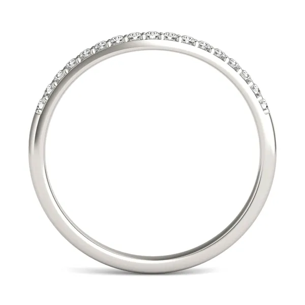 Cushion Signature Petite Side-Stone Petite Matching Band