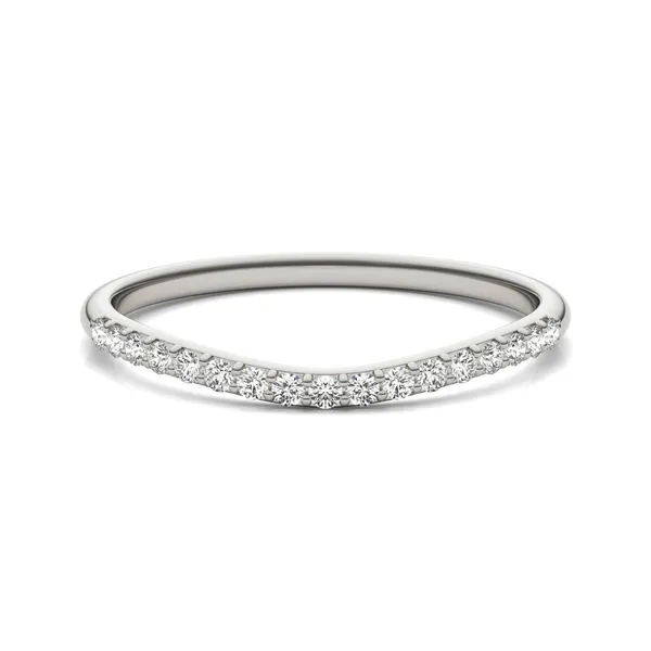 Cushion Signature Petite Side-Stone Petite Matching Band
