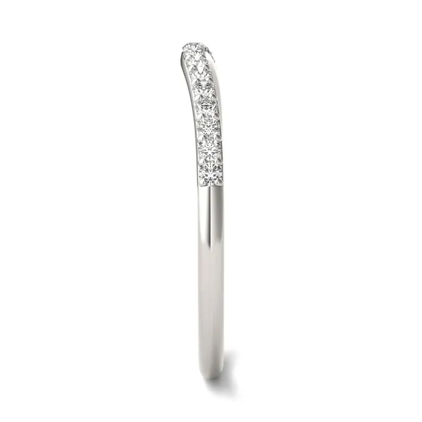 Cushion Signature Petite Side-Stone Petite Matching Band