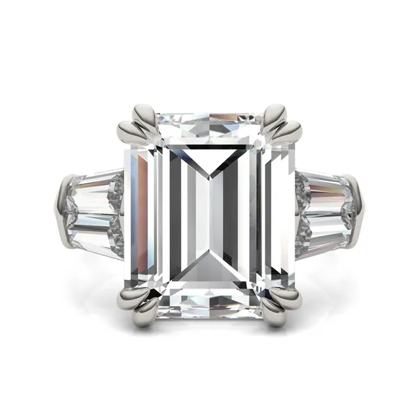 Emerald Bold Isolde Exotic Engagement Ring