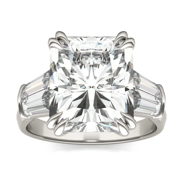 Radiant Bold Isolde Exotic Engagement Ring