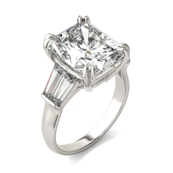 Radiant Bold Isolde Exotic Engagement Ring