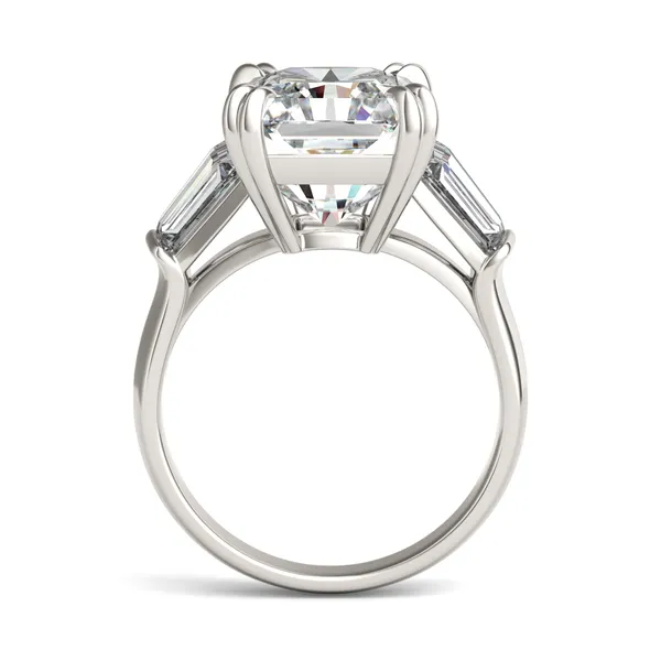 Radiant Bold Isolde Exotic Engagement Ring