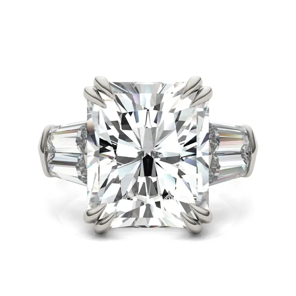 Radiant Bold Isolde Exotic Engagement Ring