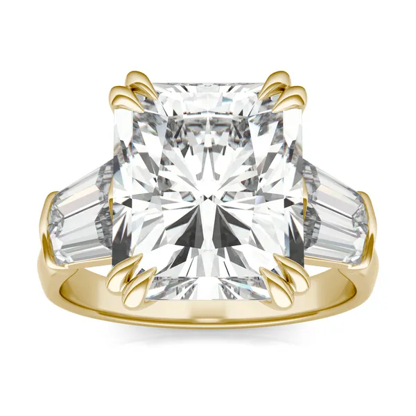Radiant Bold Isolde Exotic Engagement Ring