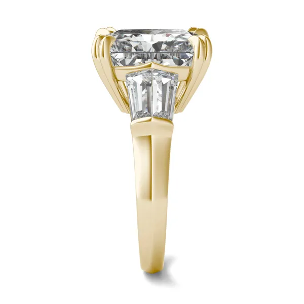 Radiant Bold Isolde Exotic Engagement Ring