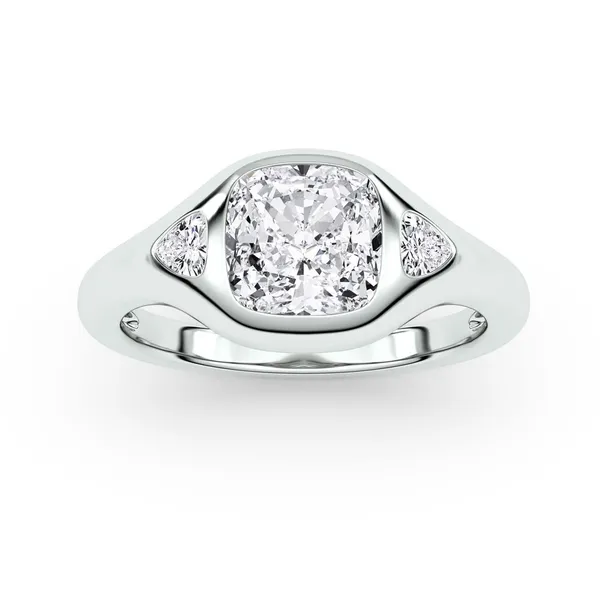 Cushion Astoria Three-Stone Ring