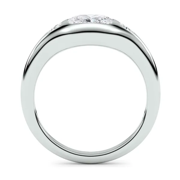 Cushion Astoria Three-Stone Ring