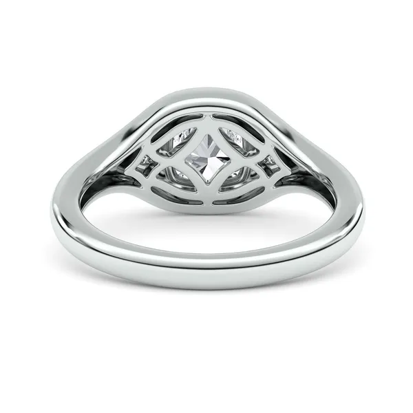 Cushion Astoria Three-Stone Ring