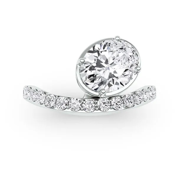 Oval Accented Callisto Fashion Ring