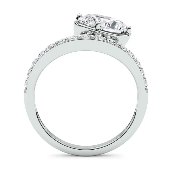 Oval Accented Callisto Fashion Ring