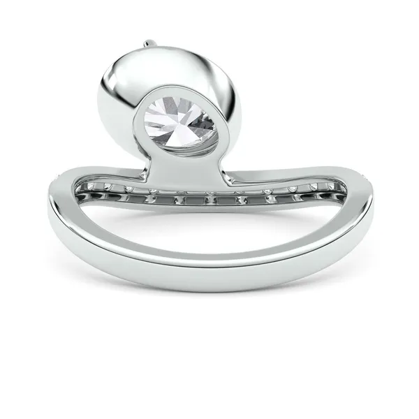 Oval Accented Callisto Fashion Ring
