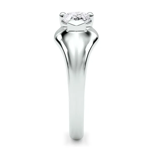 Pear Elara East-West Solitaire Ring
