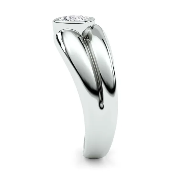 Elongated Cushion Tidal Fashion Ring
