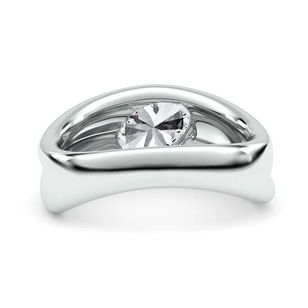 Oval Tidal Fashion Ring