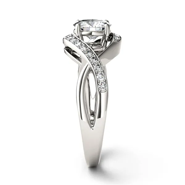 1.02 CTW Moissanite Engagement Ring