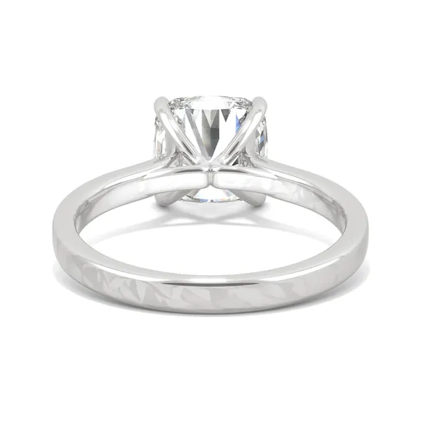 2.58 CTW DEW Cushion Moissanite Engagement Ring