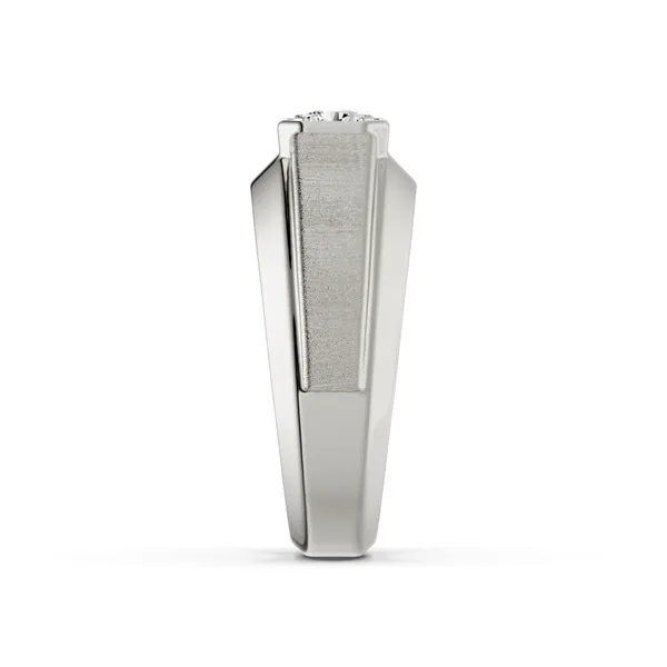 Cushion Hero Signature Solitaire Men's Wedding Ring