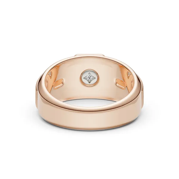 Princess Hero Signature Solitaire Men's Wedding Ring
